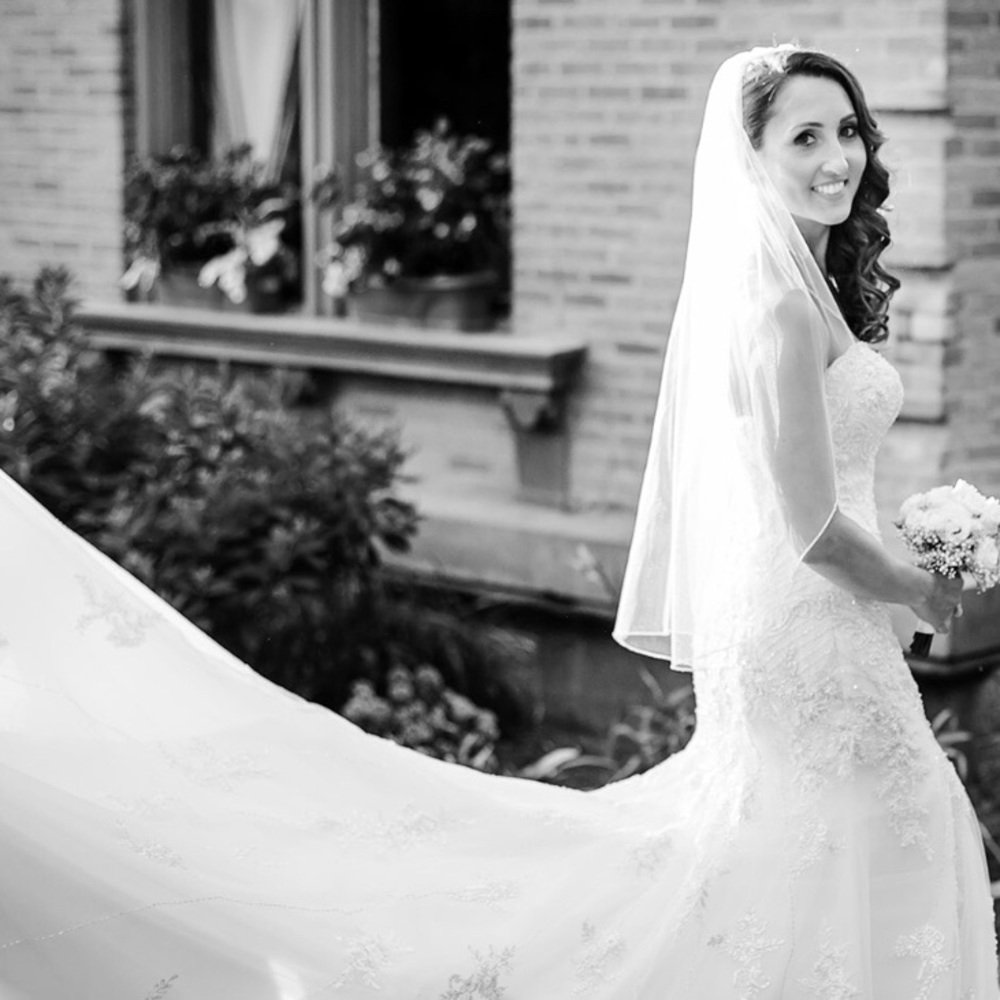Sparkling Mermaid Wedding Dress - Picture 6 of 7